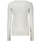 Guess Jeans Gray Viscose Women Sweater